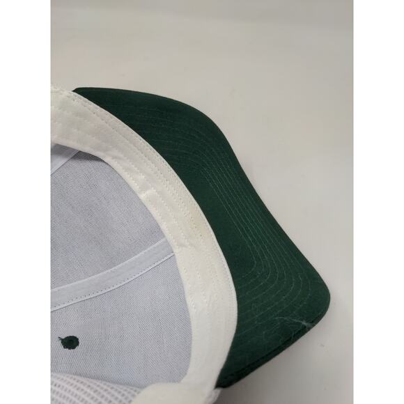 Richardson Style 112 Mesh Back Snapback Trucker Hat Green & White - Picture 8 of 10
